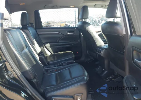 2015 Toyota Highlander Limited V6 z USA, uszkodzony, nr VIN 5TDDKRFHXFS089465